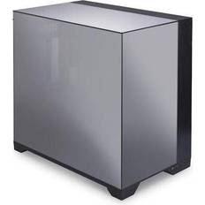 Computer Cases Lian Li O11 Vision Chrome Aluminum/Steel/Mirror Tempered Glass Tower Computer Case Chrome Model O11VC.US