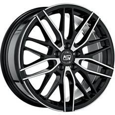 17" Car Rims MSW 72 Alloy Wheels 17x7 Inch Set