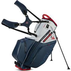 Big Max Bolsa Carrito Bolsas de golf Big Max Aqua Hybrid 4 Bolsa De Golf Navy/White/Red