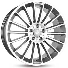 19" - 5/120 Autofelgen Keskin KT15 SPEED palladium front polished 8.5Jx19 5x120 ET35