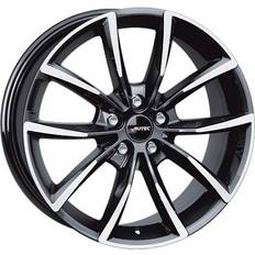 Autec Astana Gloss Black Polished 9x19 5/112 ET58 CB57.1