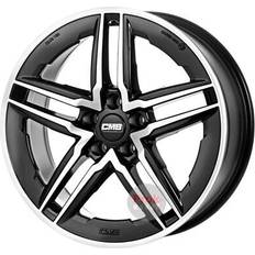 18" - 5/108 - 7,5" Autofelgen CMS C29-AERO diamond black gloss 7.5Jx18 5x108 ET45