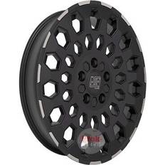 18 pollici - 5/108 Cerchioni MSW 99 Van 7.5x18 5x108 ET 45 Matt Black Lip Polished