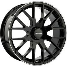 Bilfälgar Carmani felgen 19 hugo 8,0x19 et45 5x108 swp rover discovery freelander black lip polish