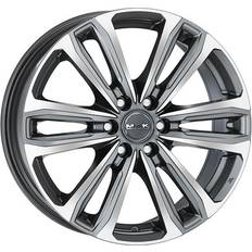 Bilfälgar Mak Safari6 Gun Metal Machined Face 7.5x17 6/114.3 ET30 B66.1