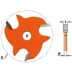 Cmt Slidsfræser HM 47,6x3,2x8 Z3