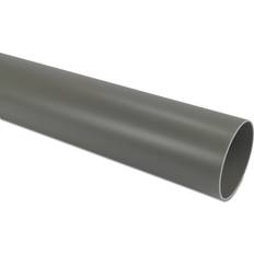 Plumbing Mega Abflussrohr pvc-u 40 mm x 3,0 mm sn4 glatt grau 2m