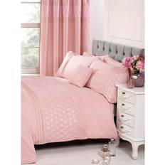 Textiles Rapport Blush Everdean Duvet Cover Pink