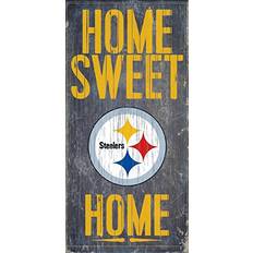 Fan Creations Pittsburgh Steelers Wood Sign Sweet 6"x12" Wall Decor