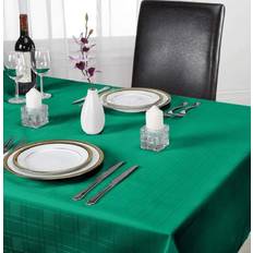 Textiles & Sons Chequers Forest Tablecloth Green