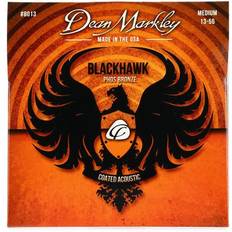 Musical Accessories Dean Markley Blackhawk Coated Acoustic Guitar Strings Medium, .013-.056