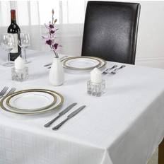 Emma Barclay & Sons Chequers 70 X Tablecloth White