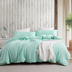 Textiles Byourbed Natural Loft Prewashed Microfiber Duvet Cover Green