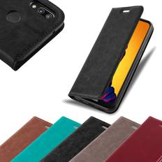 Cadorabo Hülle case cover für Huawei P20 LITE Huawei P20 Lite Smartphone Hülle, Braun