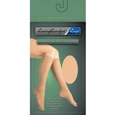 Health Loving Comfort Legs Compression Stockings, Knee High, X-Large, Beige, Closed Toe, 15 to 20 mmHg Compression Rating, #1651 BEI XL, #1651 BEI XL PR