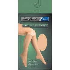 Health Loving Comfort Legs Compression Stockings, Knee High, Medium, Beige, Closed Toe, 15 to 20 mmHg Compression Rating, #1651 BEI MD, #1651 BEI MD PR