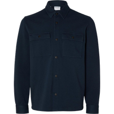 Selected Jacken Selected Jackie Classic Overshirt - Navy Blazer