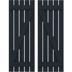 Timber Window Shutters Ekena Millwork 19 H Americraft Five Timber Window Shutter