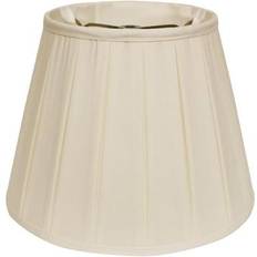 Cloth & Wire Slant English Box Pleat Softback Egg Shade 18"