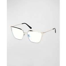 Tom Ford Blue Blocking Metal Cat-Eye