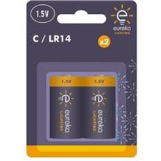 Eureka C 1.5V Alkaline Battery 2 pack