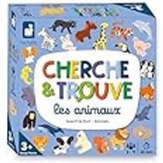 Mein erstes Such- und Finde-Tierspiel Kinderspiel Beobachtungsspiel Ab 3 Jahren, J02455