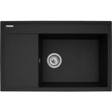 PYRAMIS Diskbänkar & Bänkskivor PYRAMIS CAMEA 79 x 50 Granite Sink