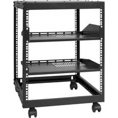 VEVOR 12U 4 Post Open Frame Rack Netzwerkgehäuse 23''-40'' verstellbar