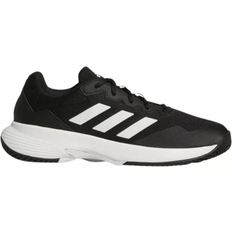 Recycled Materials Racket Sport Shoes adidas GameCourt 2.0 M - Core Black/Cloud White