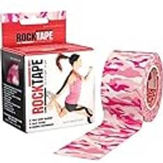 ROCKTAPE Unisex rosa 5 cm x 5 m Kinesiologitejp rosa kamouflage, Camo Rosa, 0 US EU