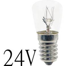 Glød Päronlampa E14 P22x48 15W 24V