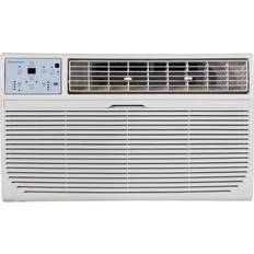 Keystone 8,000 BTU 115-Volt Through-the-Wall Air Conditioner Cools 350 Sq. Ft. with Heater in White