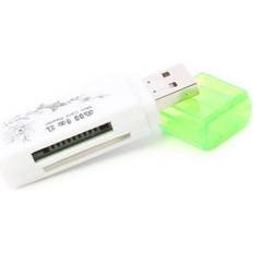 Memory Card Readers axGear USB 2.0 Memory Card Reader High Speed For Micro SD MS SDHC Multifunction External