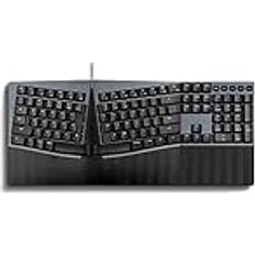 Perixx PERIBOARD-535RD trådbundet ergonomiskt mekaniskt delat brytare