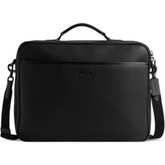 Coach Briefcases Coach Men's Gotham Pebble Leather Convertible Briefcase Black