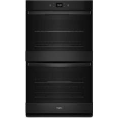 Double - Self Cleaning Ovens Whirlpool WOED5027L 27 Wide 8.6 Double Oven Double Black