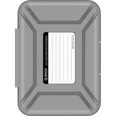 External Enclosures Orico PHX-35 3.5-Inch HDD Protector, Ultimate Villa For 3.5' Hard Disk Drive, 3.5 Inch Protective Box/Storage Case Gray