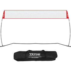 Volleyball VEVOR Freestanding Volleyball Training Net for Indoor or Outdoor Use,for Hitting or Serving Drills Red