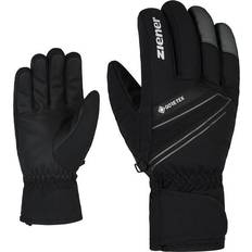 Skiausrüstung Ziener Herren Gunar Ski-Handschuhe/Wintersport wasserdicht, atmungsaktiv, warm, Gore-Tex, Black.Magnet