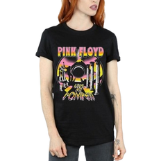 Pink Floyd Women's Pompeii Volcano Boyfriend T-shirt - Black