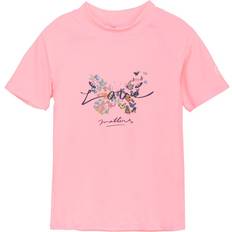 Roze UV-kleding Color Kids Kid's Swim Love Matters Print T-shirt - Salmon Rose