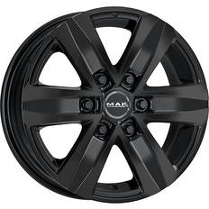 Bilfälgar Mak Stone6 T Gloss Black 8x18 6/139.7 ET35 B106.1