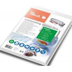 Peach Transparent A4 A5 Luggage Tags 10x15 cm Set of 50