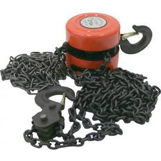 Power Tools Oypla 2 Ton Chain Lifting Block Tackle Hoist Heavy Duty