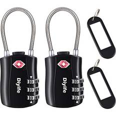 Diyife TSA Luggage Locks, [Newest Version][2