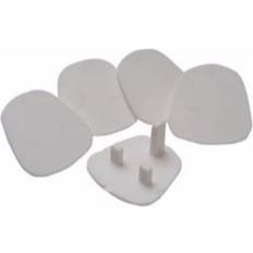 Cheap Socket Cover SMJ Pack of 5 UK 3 Pin Child Safety Blanking Plug Socket Cover Protecter White