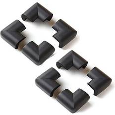 8 x Extra Thick Baby Safety Corner Protection Black Desk Table Cover Cushion Protector Safe for Child