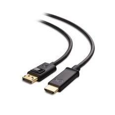 Cable Matters Unidirectional DisplayPort to HDMI DP to HDMI 6 Feet