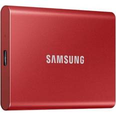 Geni-Store 1TB, Red samsung T7 portable ssd 1TB 500GB 2TB External Solid State Drives