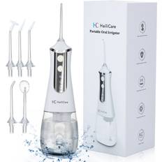 Wejoy Portable Oral Irrigator Water Flosser Dental Water Jet Tools Pick Teeth Cleaner 350ML 5 Nozzles Mouth Washing Machine Floss